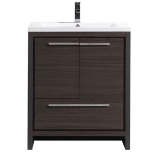 30 Inch Free Standing Modern Bathroom Vanity