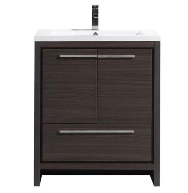 30 Inch Free Standing Modern Bathroom Vanity