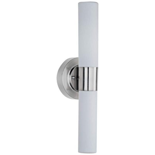 E-Lighting Cilandro High Satin Nickel LED Wall Sconce