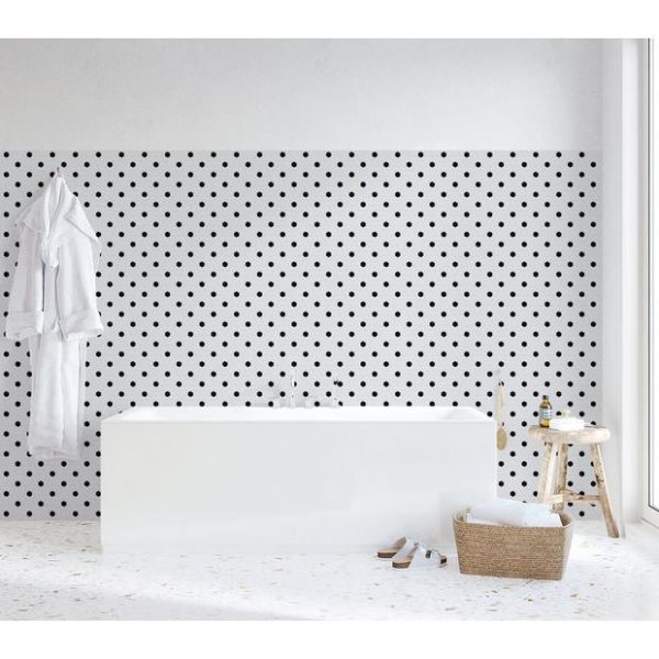 Octagon & Dot Backsplash