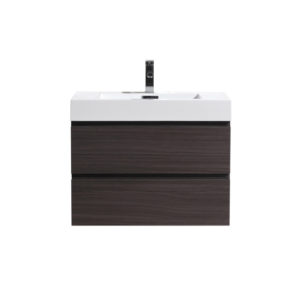 30 Inch Wall Mounted Modern Bathroom Vanity